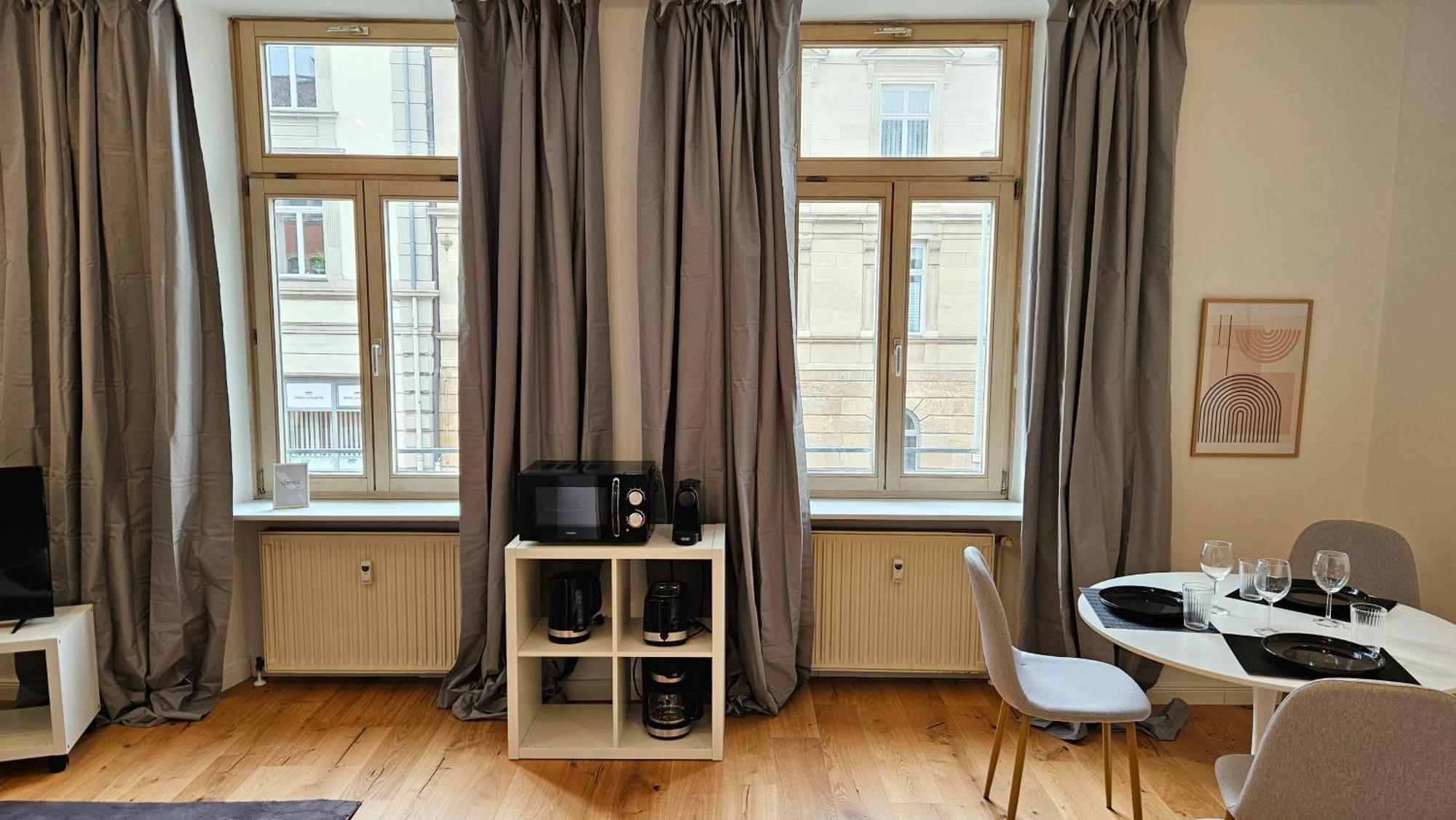 Apartment Lu16 One Bamberg - Modern, Zentral Mit Terrasse Exterior foto